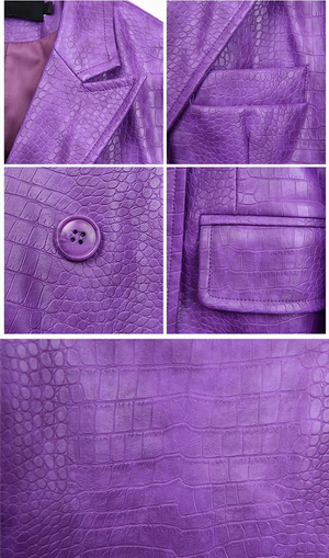 Purple Passion Croc Jacket