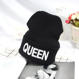 Open image in slideshow, KING QUEEN Beanie
