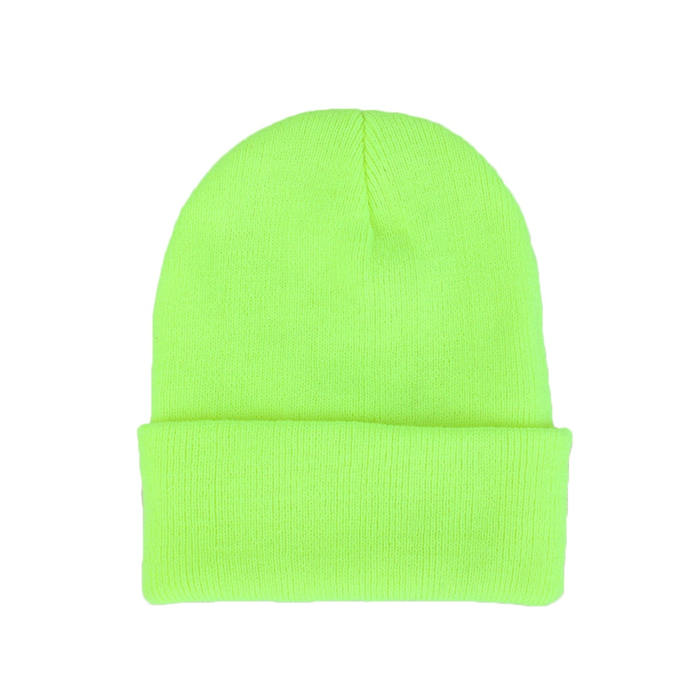 Unisex Solid Color Beanies